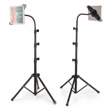 1.65m Adjustable Phone Tablet Holder Floor Stand for 7-12inches